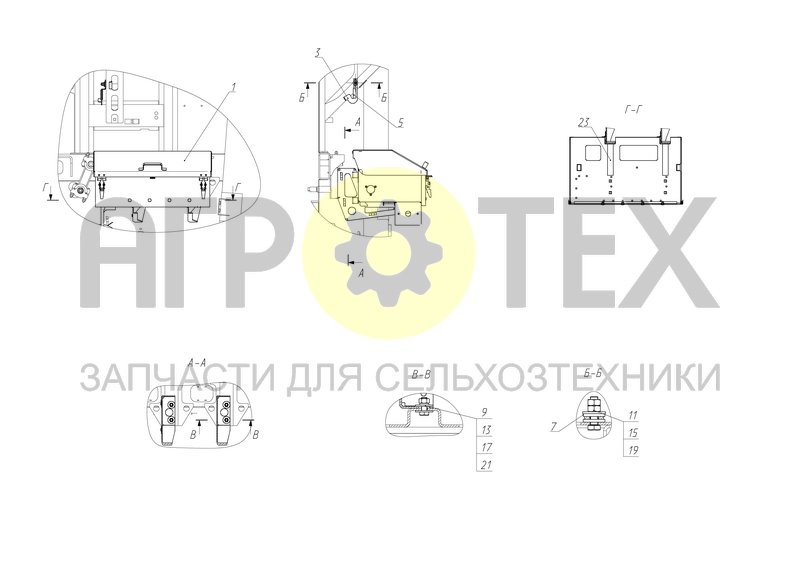 Чертеж Установка ящика (S300.59.10.000-01)